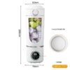 Portable USB-Charging Juicer & Ice Crusher Cup