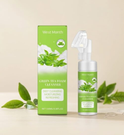 WestMonth-Green-Tea-Foam-Cleanser-Gently-Cleanses-Facial-Skin-Delicate-Pores-Refreshing-And-Moisturizing-2.jpeg Green Tea Foam Cleanser